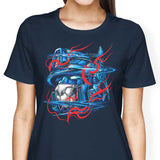 Glitch Flames - Women's Apparel