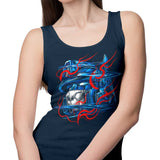 Glitch Flames - Tank Top