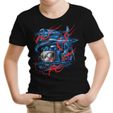 Glitch Flames - Youth Apparel