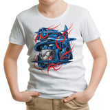 Glitch Flames - Youth Apparel