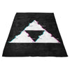 Glitch Triforce - Fleece Blanket