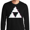 Glitch Triforce - Long Sleeve T-Shirt