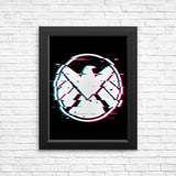 Glitched Agents - Posters & Prints