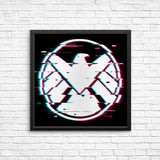 Glitched Agents - Posters & Prints