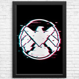 Glitched Agents - Posters & Prints