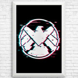 Glitched Agents - Posters & Prints