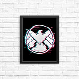 Glitched Agents - Posters & Prints