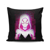 Glitched Gwen - Throw Pillow