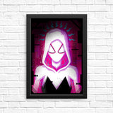 Glitched Gwen - Posters & Prints