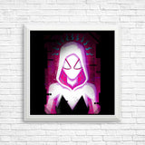 Glitched Gwen - Posters & Prints