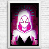 Glitched Gwen - Posters & Prints