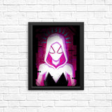 Glitched Gwen - Posters & Prints