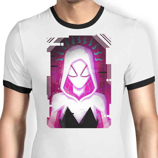 Glitched Gwen - Ringer T-Shirt