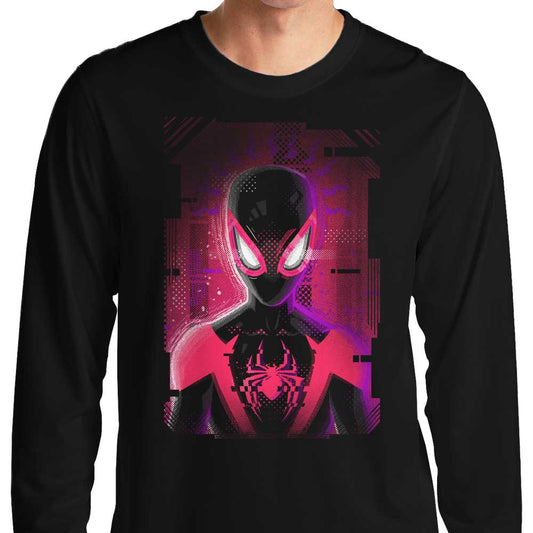 Glitched Morales - Long Sleeve T-Shirt