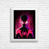 Glitched Morales - Posters & Prints