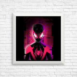 Glitched Morales - Posters & Prints