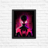 Glitched Morales - Posters & Prints