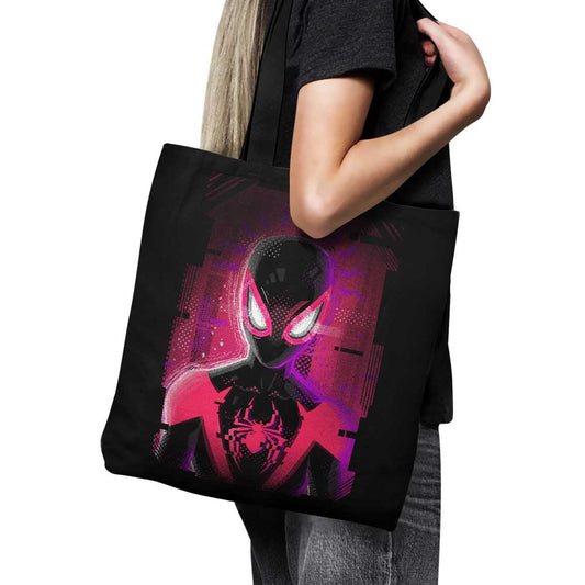 Glitched Morales - Tote Bag