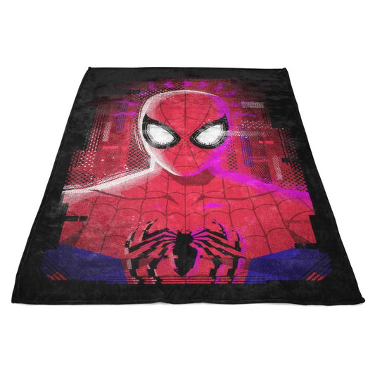 Glitched Parker - Fleece Blanket