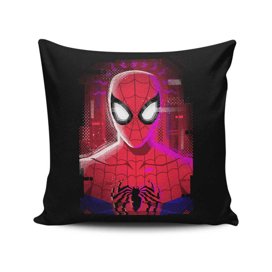 Glitched Parker - Throw Pillow