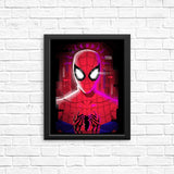 Glitched Parker - Posters & Prints