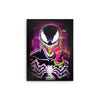 Glitched Symbiote - Metal Print