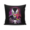 Glitched Symbiote - Throw Pillow