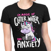 Glitter, Water, and Anxiety - Women's Apparel