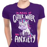 Glitter, Water, and Anxiety - Women's Apparel