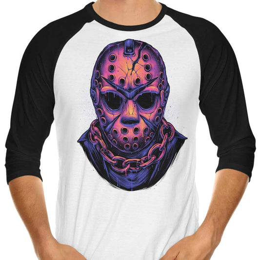 Glowing Camper - 3/4 Sleeve Raglan T-Shirt