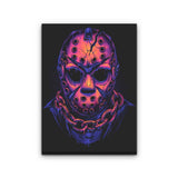 Glowing Camper - Canvas Print