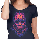 Glowing Camper - Women's V-Neck