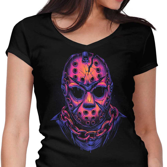 Glowing Camper - Women's V-Neck