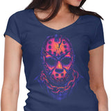 Glowing Camper - Women's V-Neck