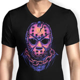 Glowing Camper - Men's V-Neck