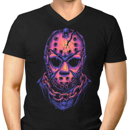 Glowing Camper - Men's V-Neck