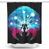 Glowing Dread - Shower Curtain