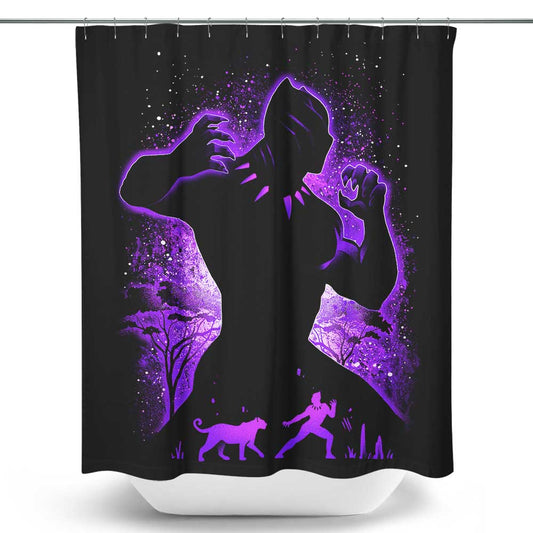Glowing Forever - Shower Curtain