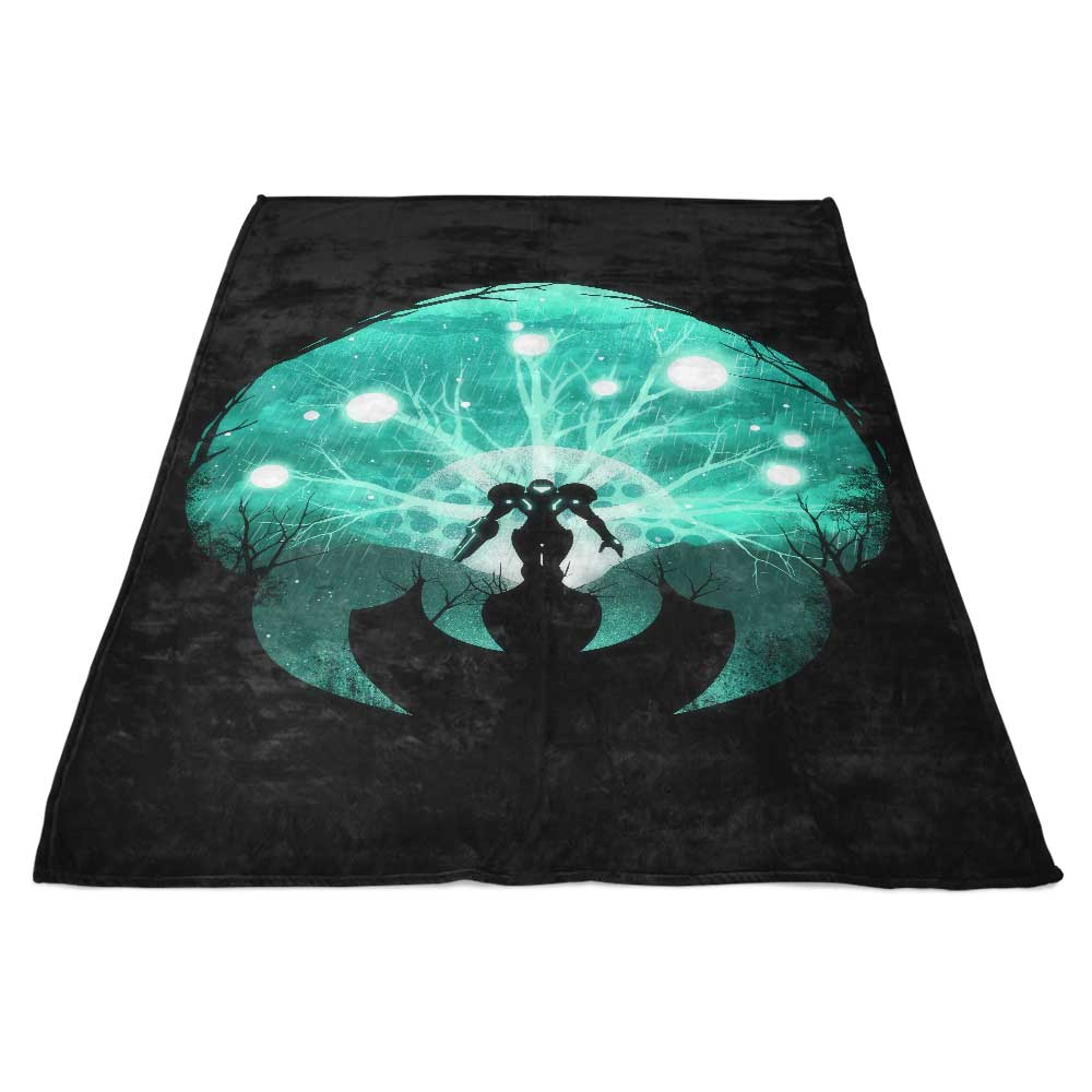 Glowing Hunter - Fleece Blanket