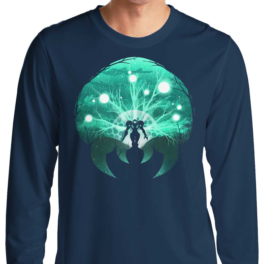 Glowing Hunter - Long Sleeve T-Shirt