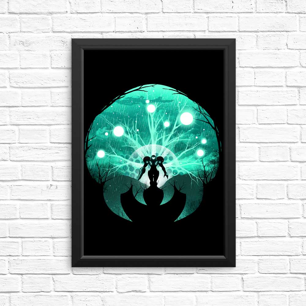 Glowing Hunter - Posters & Prints
