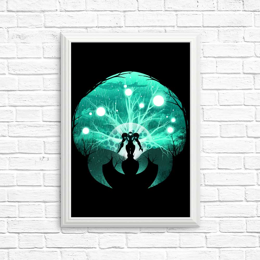 Glowing Hunter - Posters & Prints