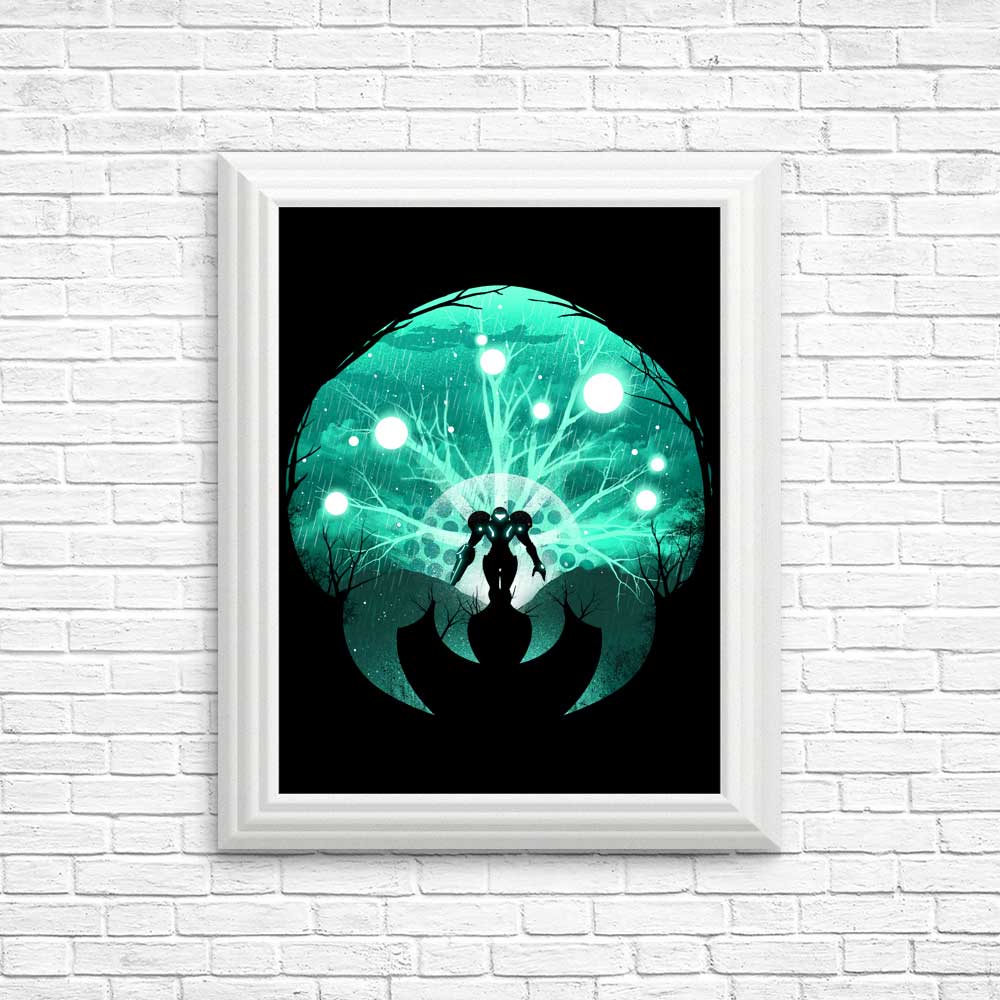 Glowing Hunter - Posters & Prints