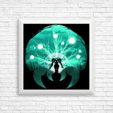 Glowing Hunter - Posters & Prints