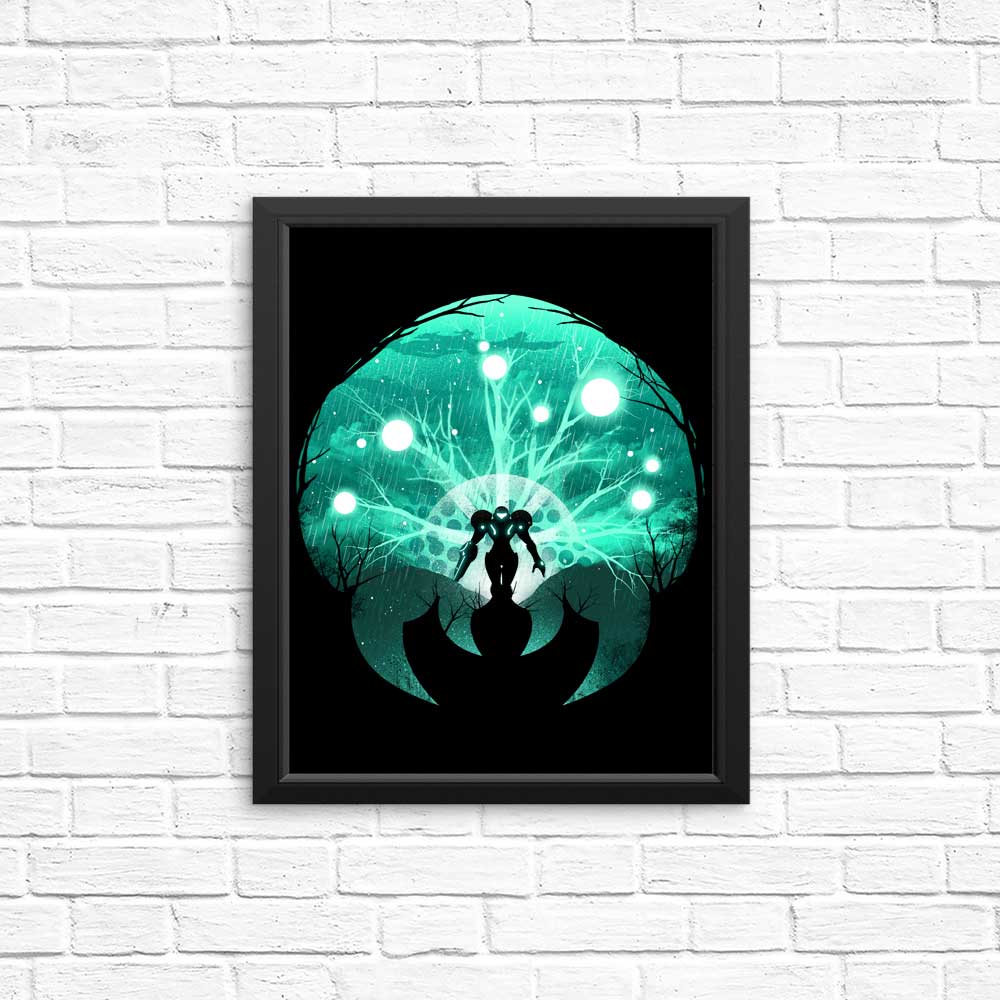 Glowing Hunter - Posters & Prints