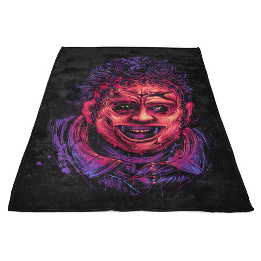 Glowing Leather Maker - Fleece Blanket