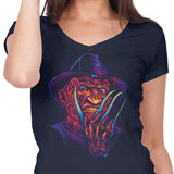 Glowing Nightmare - Women's V-Neck