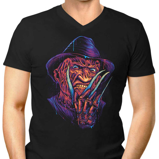 Glowing Nightmare - Men's V-Neck