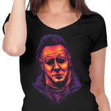Glowing Slasher - Women's V-Neck
