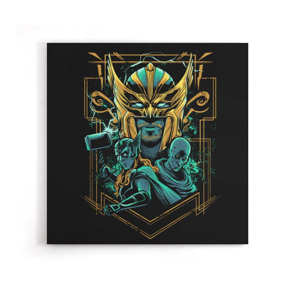 Glowing Thunder - Canvas Print